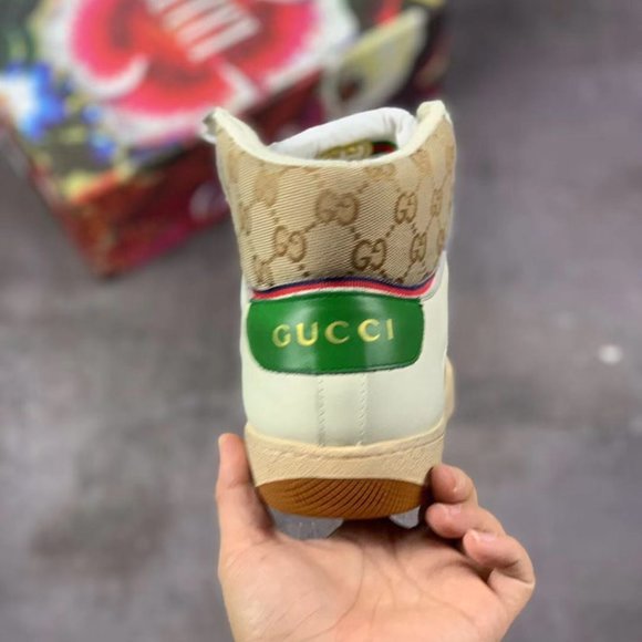 newgUCCI LEATHER CASUAL SHOES CLASSIC